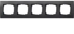 Gira Abdeckrahmen 5f. anth 021508