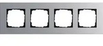 Gira Abdeckrahmen 4f.alu 021417