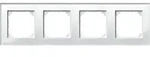 Merten Rahmen Glas 4f.bril/ws 489419