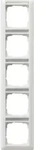 Gira Abdeckrahmen 5-f.rw gl 111503