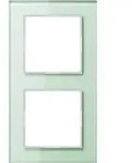 Jung Glasrahmen 2-fach mt/ws AC 582 GL WMT