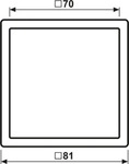 Jung Rahmen 1-fach AL 2981 D