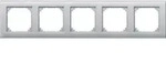 Merten Rahmen 5f.alu 486560
