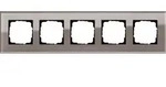 Gira Abdeckrahmen 5fach Esprit 0215122