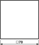 Jung Wippe Symbol KLINGEL anth AL 2990 K AN