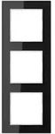 Jung Glasrahmen 3-fach sw AC 583 GL SW