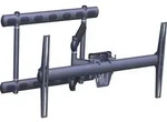Vogels XL-Display Wandhalterung PFW6852 sw