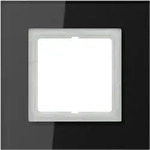 Jung Glasrahmen 1-fach sw LSP 981 GL SW