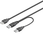 Goobay USB-2.0-Kabel,Dual-Power 93353