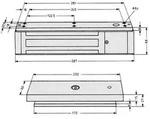 Assa Abloy effeff Fl&auml;chenhaftmagnet 828-------44F90