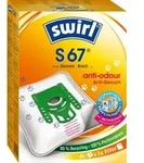 Swirl Staubbeutel S 67 Anti-Odour VE4