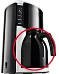 Melitta SDA Thermokanne Typ M 657-0102 sw