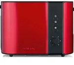 Severin Toaster AT 2217 Fire Red/sw