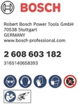 Bosch Power Tools Schruppscheibe 2608603182