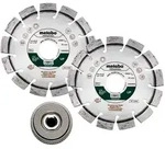 Metabowerke Set Diamanttrennscheibe Set 2xDia-TS115 UP