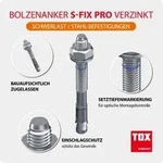 TOX-D&uuml;bel-Techn. Bolzenanker S-Fix Pro M12x120/24,KT