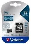Verbatim microSDHC-Card 32GB PRO 47041