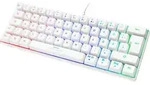 DELTACO GAMING Mini Gaming Tastatur GAM-075-W-DE