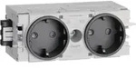 Tehalit Steckdose 2-fach gs GS2000 gsw