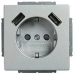Busch-Jaeger SCHUKO-2x USB Steckdose 20 EUCB2USB-83