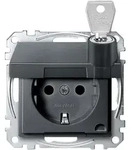 Merten SCHUKO-Steckdose anth MEG2315-0414