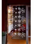 Hellum LED-Schneeflocken-Vorhang 577808