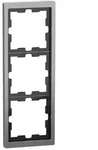 Merten Rahmen 3f.nickelmet MEG4030-6550