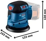 Bosch Power Tools Exzenterschleifer 06013A5020