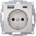 Berker Steckdose SCHUKO/USB 48041404