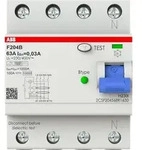 ABB Stotz S&amp;J FI-Schutzschalter TypB 4P F204B-63/0,03-4TE