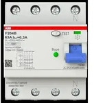 ABB Stotz S&amp;J FI-Schutzschalter TypB 4P F204B-63/0,3-4TE