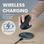 PERIMICE-713 Kabellose Ergonomische Vertikale Maus