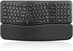 PERIBOARD-636 Kabellose Ergonomische Kompakte USB-Tastatur