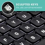 PERIBOARD-332 - Kabelgebundene Mini-Tastatur mit Hintergrundbeleuchtung