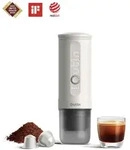 OutIn Nano Portable Espresso Machine &ndash; Pearl White