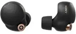 Sony WF-1000XM4 Schwarz Noise Cancelling In-Ear Kopfh&ouml;rer TWS