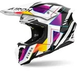Airoh Helm Twist 3 Rainbow wei&szlig;/schwarz-multi - XS