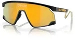 OAKLEY BXTR Metal Sonnenbrille Matte schwarz - Prizm 24k Gl&auml;ser - Breit