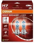 OSRAM H7 Night Breaker Laser Gl&uuml;hlampen 12V 55W PX26d - paarweise