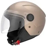 ACERBIS Jet Helm Brezza Metallic - Braun - XS