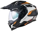 NEXX Helm X.WED3 KEYO CARBON Wei&szlig;.Orange Matt - L