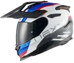 NEXX Helm Y.TRAVL QUEST Wei&szlig;.Blau.Rot - XS