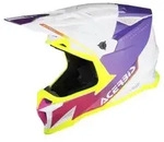 ACERBIS MX- Enduro Helm T711 - Wei&szlig;/Lila - XS