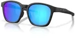 OAKLEY Shackle Sonnenbrille Matte schwarz - Prizm Sapphire Gl&auml;ser - Extra Breit