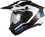 NEXX Helm X.Rally Raid Blau-Rot - XS