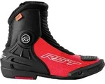 RST TracTech Evo D3O Kurzer Motorradstiefel - Schwarz/Rot - 40