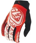 Troy Lee Designs Gp Pro Frames Handschuhe Rot/Wei&szlig; - S