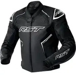 RST S1 D3O Leder Motorradjacke - Schwarz/Wei&szlig; - S