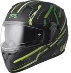 Gms Integralhelm Hexago Graphic gr&uuml;n - XS
