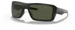 OAKLEY Double Edge Sonnenbrille dunkelgrau Gl&auml;ser - Extra Breit